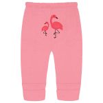 Jogo Maternidade Flamingo: Casaquinho + Body curto + Calça + Touca + Luva + Manta - Pingo Lelê