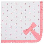 Jogo Maternidade Flamingo: Casaquinho + Body curto + Calça + Touca + Luva + Manta - Pingo Lelê