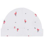 Jogo Maternidade Flamingo: Casaquinho + Body curto + Calça + Touca + Luva + Manta - Pingo Lelê