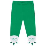 Body longo c/ Calça e Touca para bebê em suedine Dino - Pingo Lelê