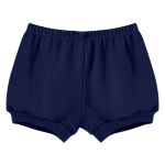 Body curto c/ Shorts para bebê em suedine Dino - Pingo Lelê