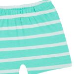 Shorts saruel para bebê em suedine Listras - Pingo Lelê