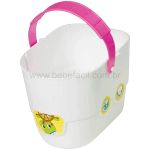 Baldinho de Praia Barco com Acessórios Rosa (18m+) - Mercotoys