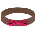 Kit 5 Faixas de Cabelo recém-nascido Laço camurça Rosa/Pink/Amarela/Vermelha/Preta