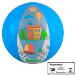 Bola Inflável 60cm Azul (2a+) - MOR