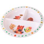 Pratinho com Divisórias para bebê (6m+) - Turminha Guará Baby