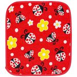 Kit com 3 paninhos de boca para bebê em atoalhado Joaninha Funny - Baby Joy
