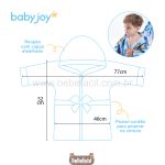 Roupão c/ Capuz atoalhado Fundo do Mar Funny - Baby Joy