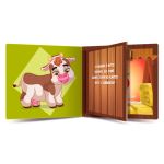 Livro infantil Olá, Vaquinha! Abas Divertidas - Blu Editora