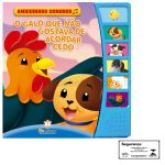 Livro Amiguinhos Sonoros O Galo Que Não Gostava De Acordar Cedo - Blu Editora