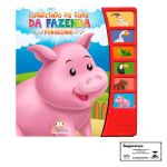 Livro sonoro Conhecendo os Sons da Fazenda Porquinho - Blu Editora