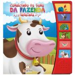 Livro sonoro Conhecendo os Sons da Fazenda Vaquinha - Blu Editora