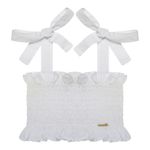 Cropped c/ Calça para bebê Girassol - Roana
