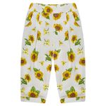 Cropped c/ Calça para bebê Girassol - Roana