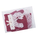 Saída Maternidade para bebê Valentine: Macacão longo + Manta - Roana