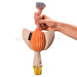 Brinquedo Pet de Pelúcia Pato Natural Colors para Cachorros - Mimo