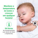 Termômetro Baby Digital com Pulseira e Bluetooth (4m+) - Multilaser