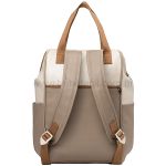 Mochila Maternidade Grande para bebê Petit Cinza - Pirulitando Baby