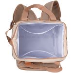 Mochila Maternidade Grande para bebê Petit Cinza - Pirulitando Baby