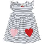 Body Vestido c/ Faixa de cabelo para bebê em suedine Amore - Pingo Lelê