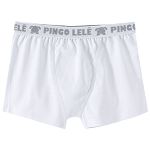 Kit c/ 2 Cuecas Boxer em malha Branca/Marinho - Pingo Lelê