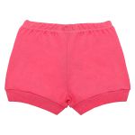 Body curto c/ Shorts para bebê em malha Corações - Pingo Lelê