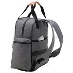 Mochila Maternidade para bebê Aconchego Cinza - Pirulitando Baby