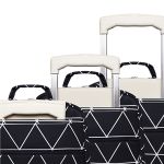 Mala Maternidade com rodinhas Manhattan Preto - Masterbag