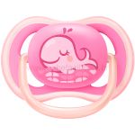 Chupetas Ultra Air Baleia/Estrela 2pçs Tam 2 (6-18m) - Philips Avent