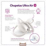 Chupetas Ultra Air Baleia/Estrela 2pçs Tam 2 (6-18m) - Philips Avent