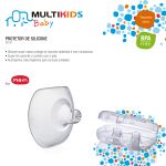 Protetor de Silicone para Seios 2 pçs - Multikids Baby