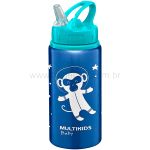 Garrafinha de Alumínio Refresh 500ml Azul (12m+) - Multikids Baby