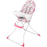 Cadeira Alta de Alimentação Slim Pêssego Rosa (6m+) - Multikids Baby