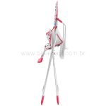 Cadeira Alta de Alimentação Slim Pêssego Rosa (6m+) - Multikids Baby