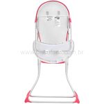 Cadeira Alta de Alimentação Slim Pêssego Rosa (6m+) - Multikids Baby