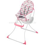 Cadeira Alta de Alimentação Slim Pêssego Rosa (6m+) - Multikids Baby