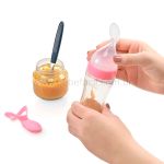 Colher Dosadora Funny Meal Rosa (6m+) - Multikids Baby