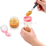 Colher Dosadora Funny Meal Rosa (6m+) - Multikids Baby