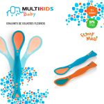Conjunto de Colheres Flexíveis Boy (9m+) - Multikids Baby