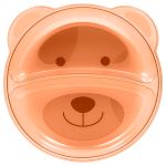 Prato com Divisórias Funny Meal Urso (6m+) - Multikids Baby