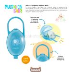 Porta Chupeta Paci Clean Boys - Multikids Baby