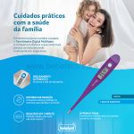 Termômetro Digital Roxo - Multikids Baby