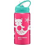 Garrafinha de Alumínio Refresh 500ml Rosa (12m+) - Multikids Baby