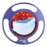 Tigela Giratória 360° Spaceship Nasa Collection Roxo (6m+) - Multikids Baby