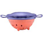 Tigela Giratória 360° Spaceship Nasa Collection Roxo (6m+) - Multikids Baby
