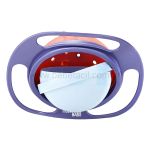 Tigela Giratória 360° Spaceship Nasa Collection Roxo (6m+) - Multikids Baby