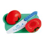 Mini Feirinha Divertida 6 Legumes com velcro Creative Fun (3a+) - Multikids Baby