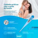 Termômetro Digital Azul - Multikids Baby