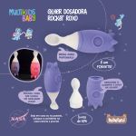 Colher Dosadora Nasa Collection Roxo (6m+) - Multikids Baby