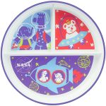 Pratinho com Divisórias Nasa Collection Roxo (6m+) - Multikids Baby